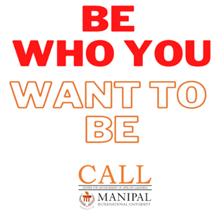 Be who you and call logo